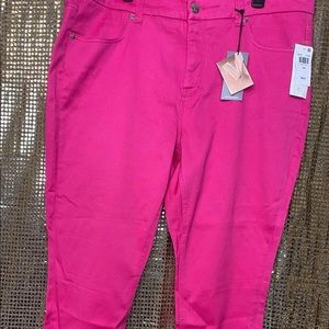Melissa McCarthy Pink Skinny Pants